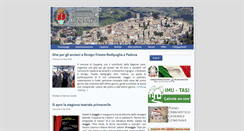 Desktop Screenshot of comunedicasperia.it
